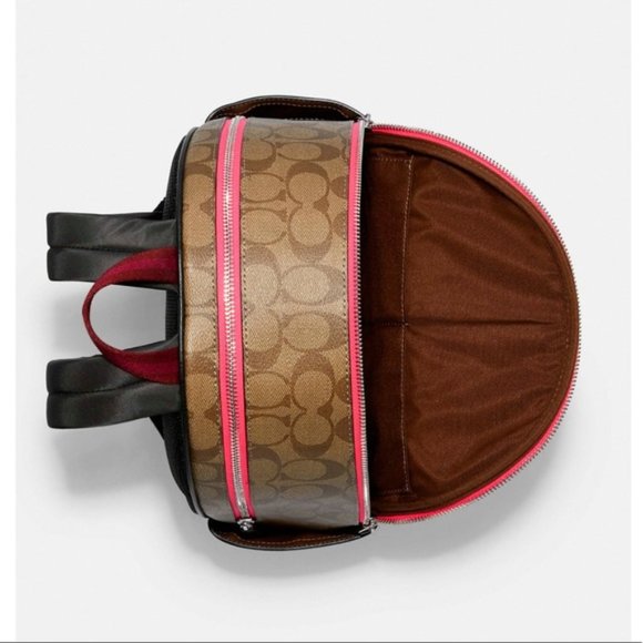Coach vintage Rose Signature Backpack main image 4